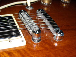 Electric Guitar Bridge and Tailpiece